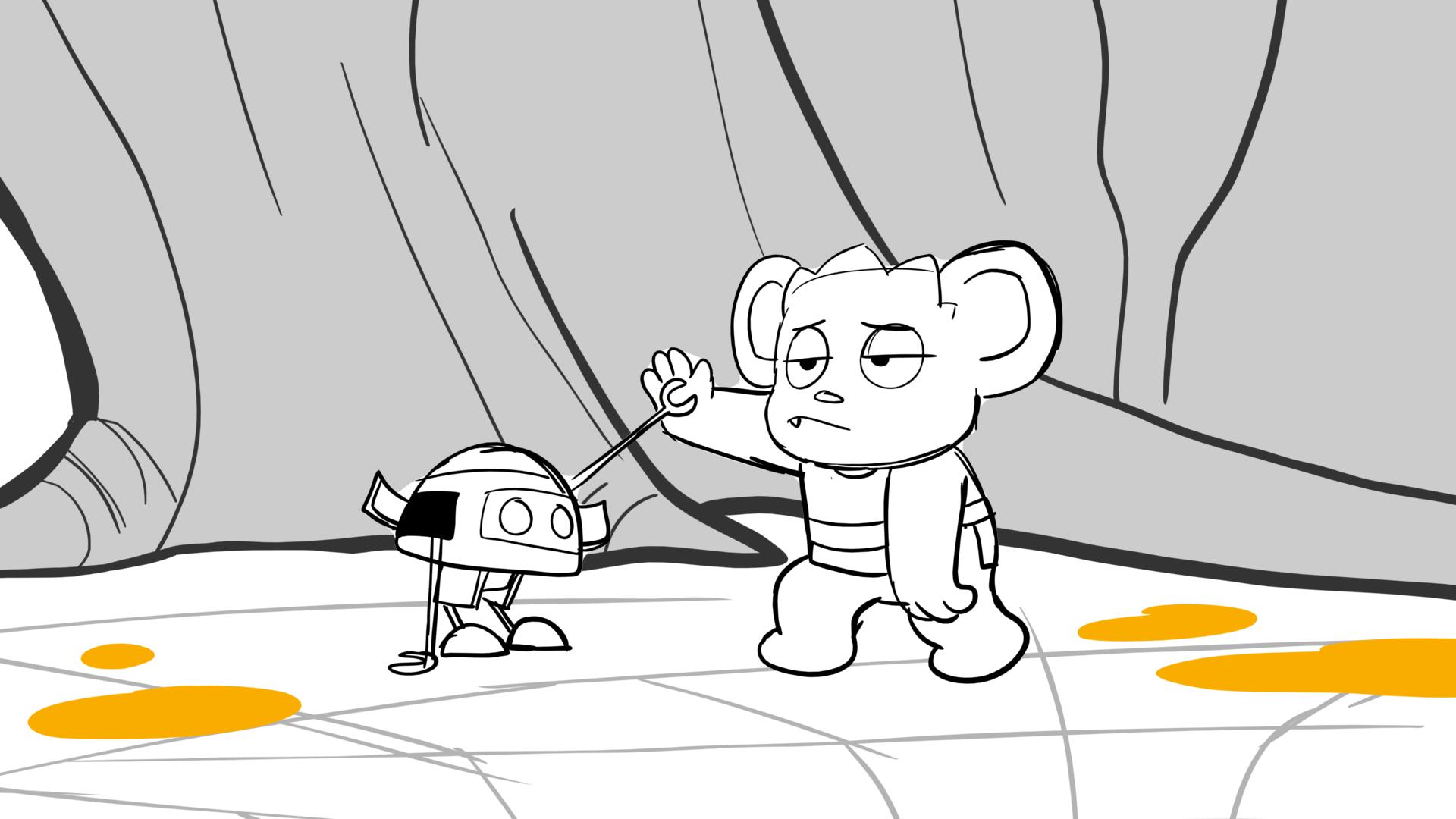 Fun with Nubs — Ep. 112, lámina 184, storyboard by Melissa Ballesteros